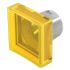Indicator Lens Square Style, Yellow, 15.3 Long
