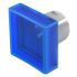 Indicator Lens Square Style, Blue, 15.3 Long