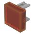Indicator Lens Square Style, Orange, 15.3 Long