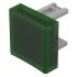 Indicator Lens Square Style, Green, 15.3 Long
