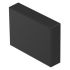 Indicator Lens Rectangle Style, Black, 24 Long