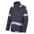 Cepovett Safety 9D98-3068 Navy Men Hi Vis Jacket, XXXXXL