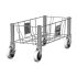 Rubbermaid Commercial Products Sackkarre Stahl, 9.3Zoll x 20Zoll x 9Zoll
