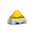 Pfannenberg PY X Series Yellow Beacon, 230 V ac, IP66, Free Mount, 101dB at 1 Metre