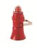 Pfannenberg BEx Series Red Beacon, 230 V ac, IP67, Stainless Steel Bracket, 110dB at 1 Metre