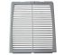 Pfannenberg White Fan Filter, Parallel Slat