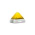 Pfannenberg PY L-M Series Yellow Blinking, Continuous, Flashing Beacon, 24 V dc, Panel Mount, LED Bulb, IP66