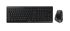 Cherry JD-8550EU-2 Wireless Ergonomic Keyboard & Mouse Set, QWERTY, Black