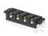 TE Connectivity, 21080 Series Receptacle 4 Way Battery Connector, Vertical, Board Mount, 1A, 30