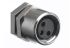 Conectores circulares industriales Molex hembra serie 120090 de 3 vías hembra, Montaje en PCB, IP67