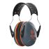 JSP AEB030-0AY-000 Wireless Speak & Listen Ear Defender with Headband, 32dB, Dark Grey/Orange, Noise Cancelling