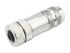 Conectores circulares industriales Molex hembra serie 120071 de 5 vías hembra, Tornillo, IP67