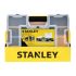 DeWALT 12 Cell Black, Yellow Plastic, Adjustable Compartment Box, 9.2cm x 44.2cm x 32.7cm