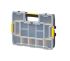 DeWALT 12 Cell Black, Yellow Plastic, Adjustable Compartment Box, 9.2cm x 44.2cm x 32.7cm