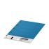 Phoenix Contact US-EML Blue on Blue Cable Labels, 30 mm Length, 60 mm Width, 30mm Label Length, 60mm Label Width