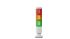 Colonnes lumineuses pré-configurées à LED, Rouge / Vert / Orange, série RND 430, 24 V