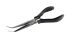 RND RND 550-00275 Pliers, 200 mm Overall, Bent Tip, 75mm Jaw, ESD