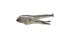 RND RND 550-00403 Pliers, 225 mm Overall, Angled Tip