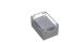 RND RND 455 Series Light Grey Polycarbonate General Purpose Enclosure, IP66, IP68, IK07, Transparent Lid, 150x100x75mm