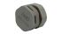 RND Vent Plug, M12mm, 12.5mm Hole Diameter, Polyamide, 16mm Diameter, Threaded