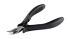 RND RND 550-00265 Pliers, 130 mm Overall, Bent Tip, 20mm Jaw, ESD