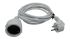 RND RND 465, Power, 10m, White Polyvinyl Chloride PVC Power Cable