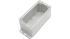 RND RND 455 Series Light Grey Polycarbonate General Purpose Enclosure, IP67, Light Grey Lid, 80x160x85mm