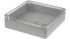 RND PC通用外壳, IP65, 浅灰色, 190x190x55mm, RND 455系列