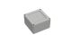 RND RND 455 Series Grey Polycarbonate General Purpose Enclosure, IP66, IP68, IK07, Grey Lid, 105x105x60mm