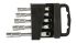 RND RND 550 Series 5-Piece Spanner Set, 8 mm, 9 mm, 10 mm, 11 mm, 13 mm, Chrome Vanadium Steel