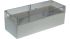 Contenitore generico RND in Policarbonato 353x140x121.5mm, col. Grigio chiaro, IP65