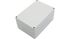 RND RND 455 Series Light Grey Polycarbonate General Purpose Enclosure, IP67, Light Grey Lid