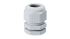 RND RND 465 Series Grey Polyamide Cable Gland, M40mm Thread, 22mm min., 32mm max., IP68