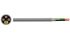 RND RND 475 Control Cable, 4 Cores, 0.75 mm², CY, Screened, 50m, Grey Low Smoke Zero Halogen (LSZH) Sheath, 18 AWG