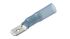 RND RND 465 Blue Yes Plug Spade Connector, Spade Connector, 6.3 x 0.8mm Tab Size