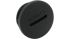 RND Blanking Plug, M12mm, 12mm Hole Diameter, Polyamide, 15mm Diameter, Unthreaded