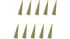 RND Brass Abrasive Brush, 4mm Diameter
