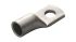 RND, RND 465 Uninsulated Tubular Ring Terminal, 5/16 Stud Size, Silver