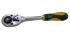 Manico a cricchetto RND, guida Quadrata da 1/4", L. 157 mm