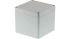 RND RND 455 Series Light Grey Polycarbonate General Purpose Enclosure, IP65, Light Grey Lid, 100x100x90mm