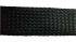 RND Expandable Braided PET Black Cable Sleeve, 35 to 18mm Diameter, 200m Length, RND 465 Series