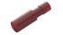 RND, RND 465 Yes, Red Crimp Bullet Connector, 22AWG to 16AWG, 4.3mm Bullet diameter Socket