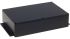 RND RND 455 Series Black Aluminium Alloy General Purpose Enclosure, IP66, Flanged, Black Lid, 222.3x146.1x55.5mm