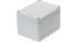 RND RND 455 Series Light Grey Polycarbonate General Purpose Enclosure, IP65, Light Grey Lid, 90x115x80mm