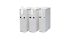 Guaina termorestringente RND Ø 5 → 2.3mm, col. Bianco, restringimento 2:1, L. 10m