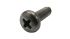 Vite metrica a testa Conica RND M5, in Acciaio inox, 16mm