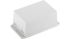 RND ABS通用外壳, IP00, 带法兰, 浅灰色, 70.6x105x50.5mm, RND 455系列