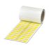 Phoenix Contact EMLC Yellow Label Roll, 17.5mm Width, 8mm Height, 2500Per Roll Qty