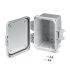 Phoenix Contact OCS Series Light Grey Polycarbonate Junction Box, IP69, 223 x 204 x 134mm
