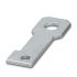 Phoenix Contact FLT Series Zinc Steel Plate for Use with Enclosure, 115 x40mm